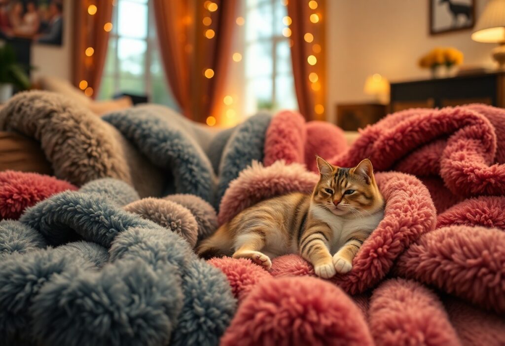 Cozy Cat Blankets